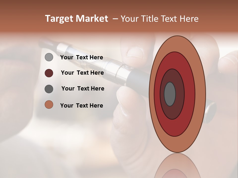 Tobacco Nicotine Inhaling PowerPoint Template