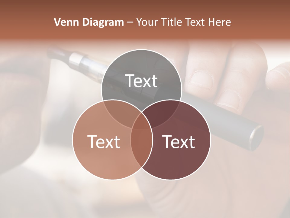 Tobacco Nicotine Inhaling PowerPoint Template