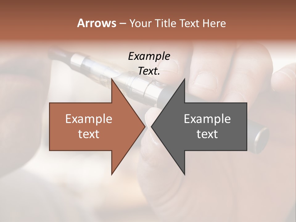 Tobacco Nicotine Inhaling PowerPoint Template