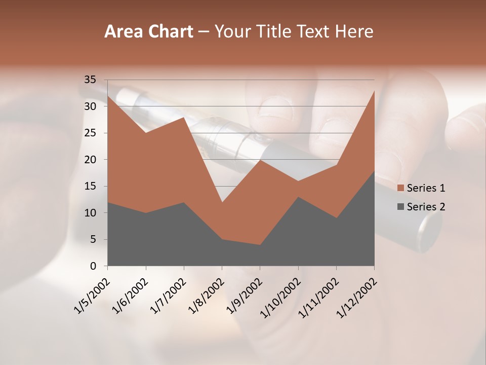 Tobacco Nicotine Inhaling PowerPoint Template
