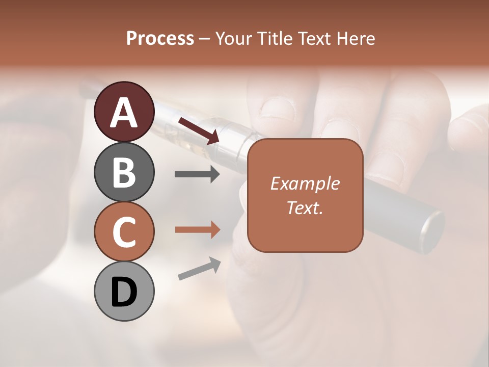 Tobacco Nicotine Inhaling PowerPoint Template