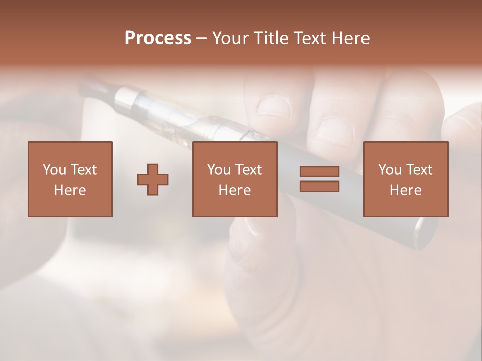 Tobacco Nicotine Inhaling PowerPoint Template