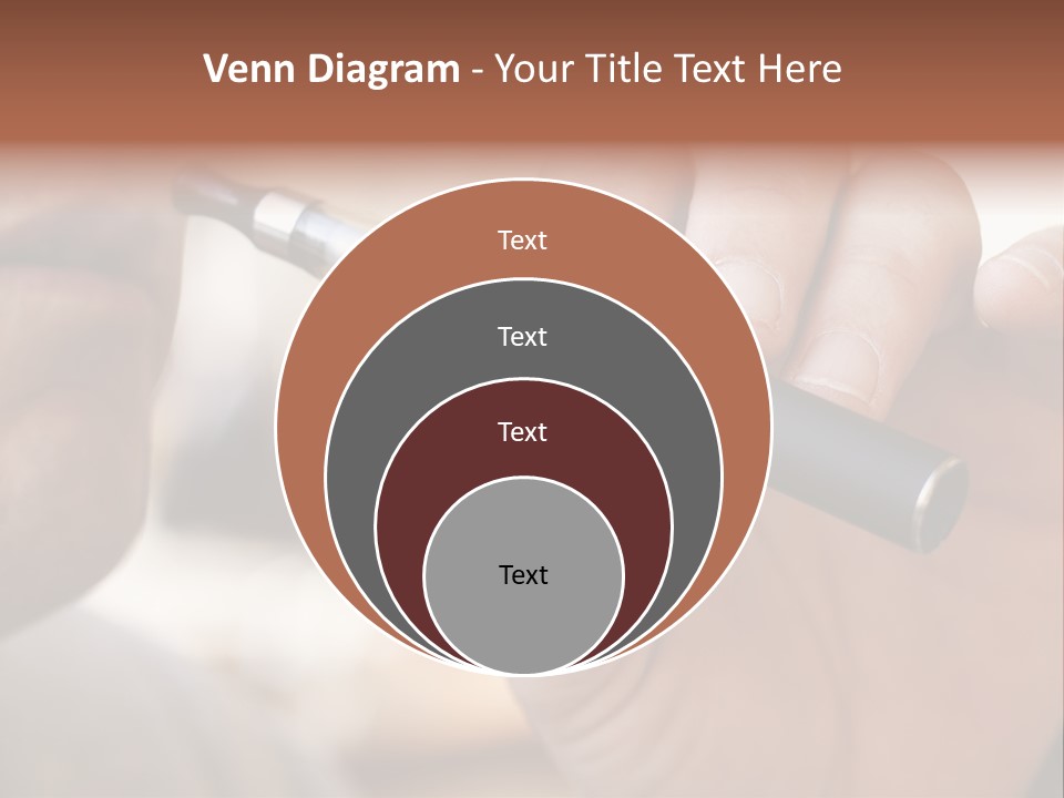 Tobacco Nicotine Inhaling PowerPoint Template