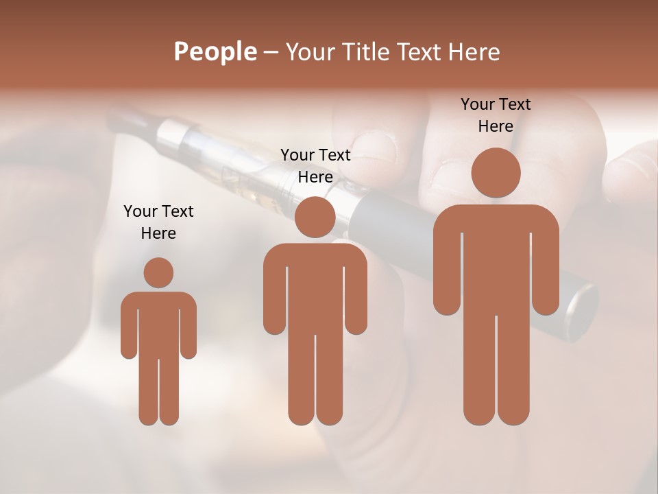 Tobacco Nicotine Inhaling PowerPoint Template