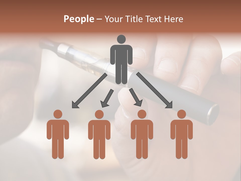 Tobacco Nicotine Inhaling PowerPoint Template