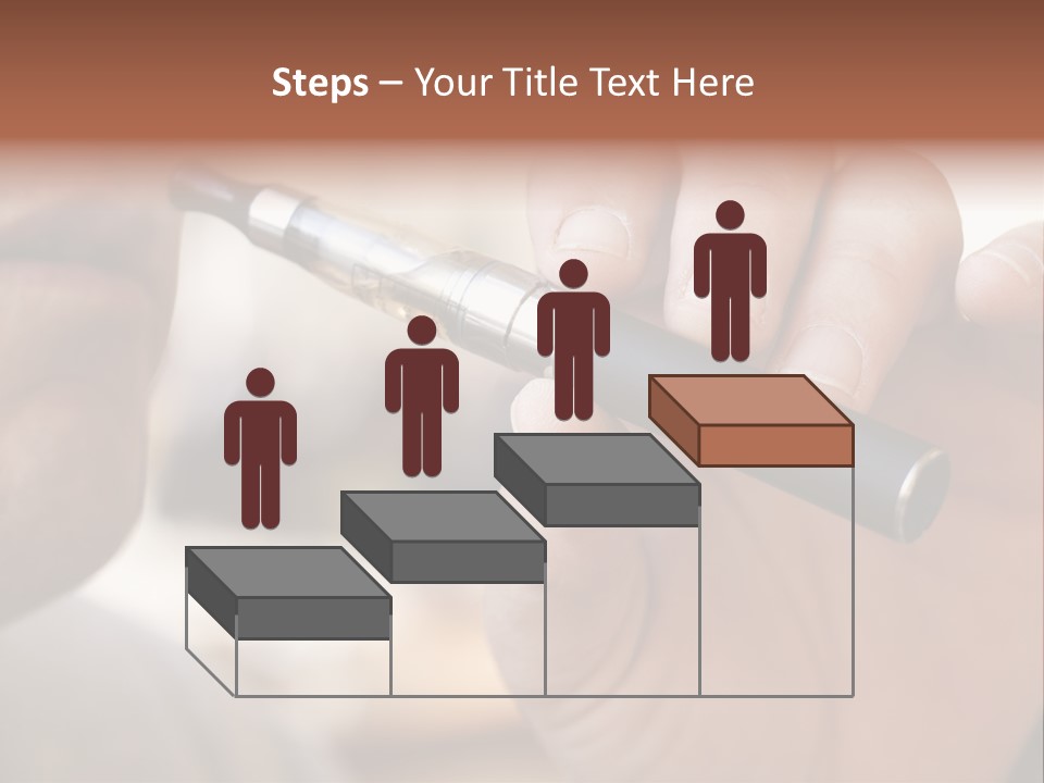 Tobacco Nicotine Inhaling PowerPoint Template