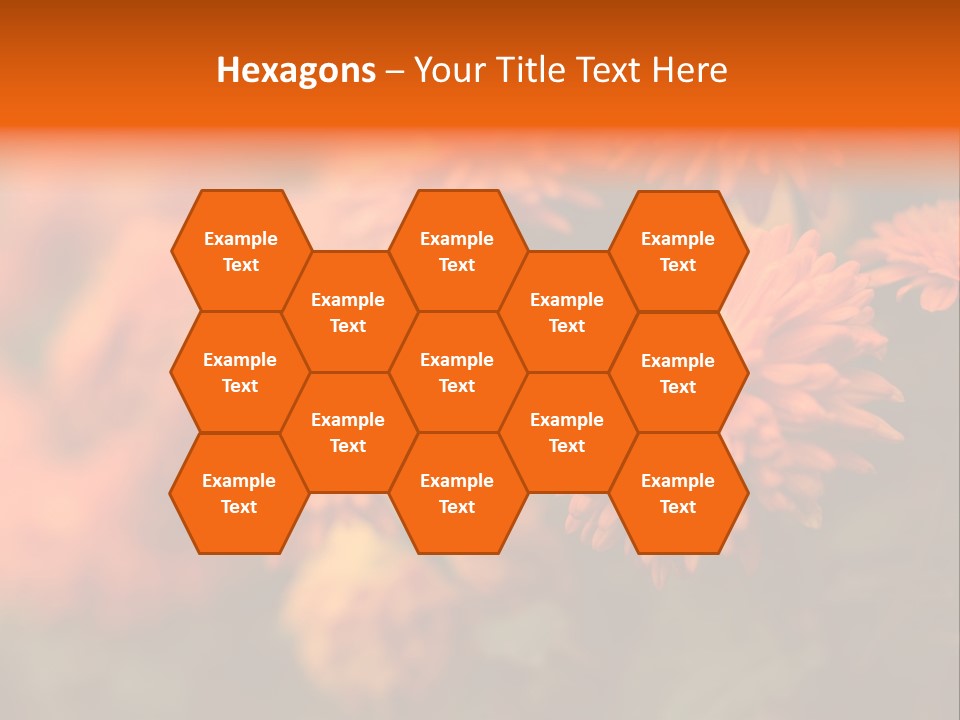 Plant Pattern Autumn PowerPoint Template