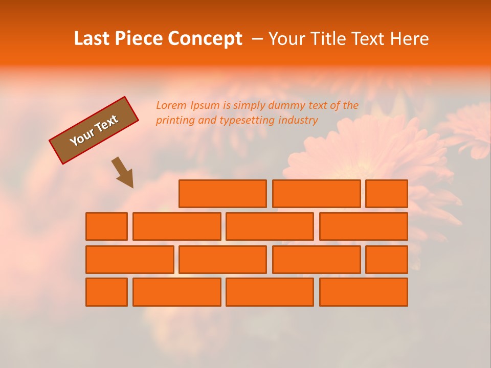 Plant Pattern Autumn PowerPoint Template