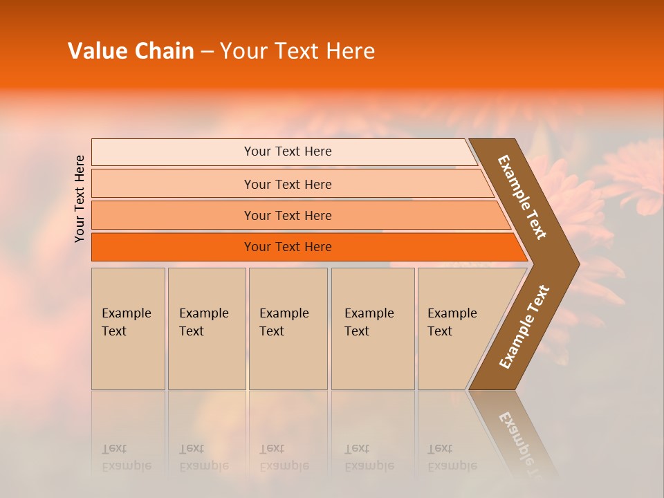 Plant Pattern Autumn PowerPoint Template