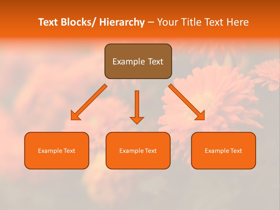 Plant Pattern Autumn PowerPoint Template
