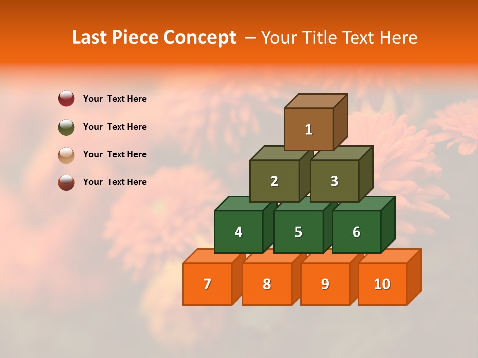 Plant Pattern Autumn PowerPoint Template