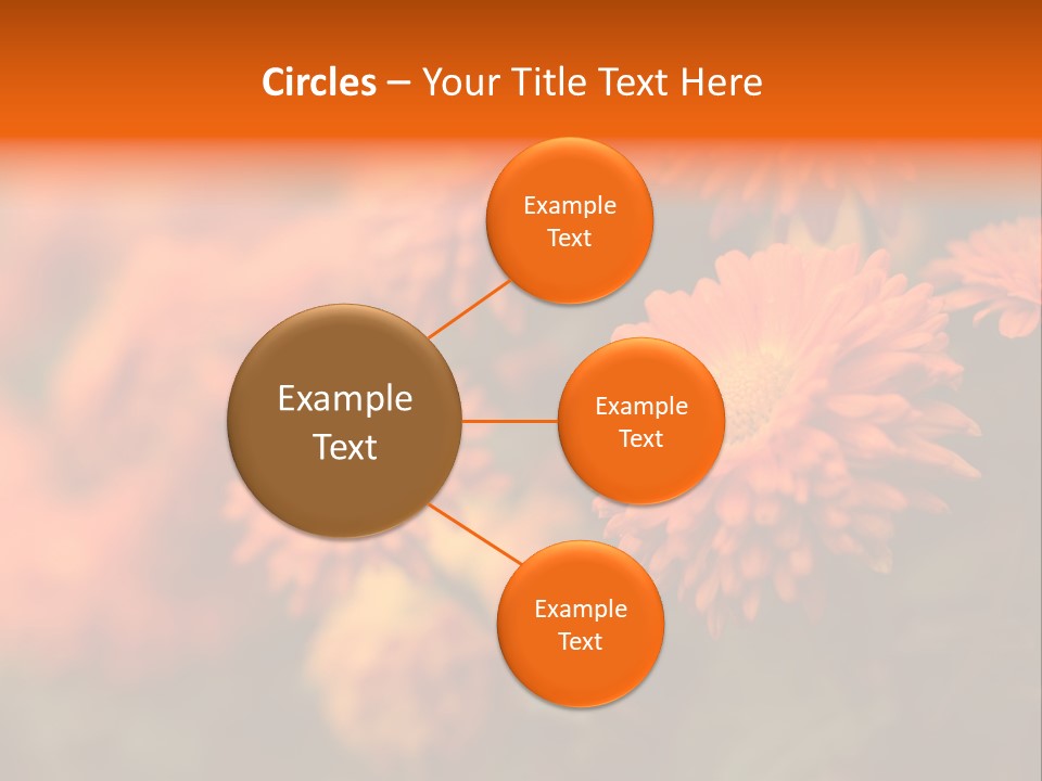 Plant Pattern Autumn PowerPoint Template