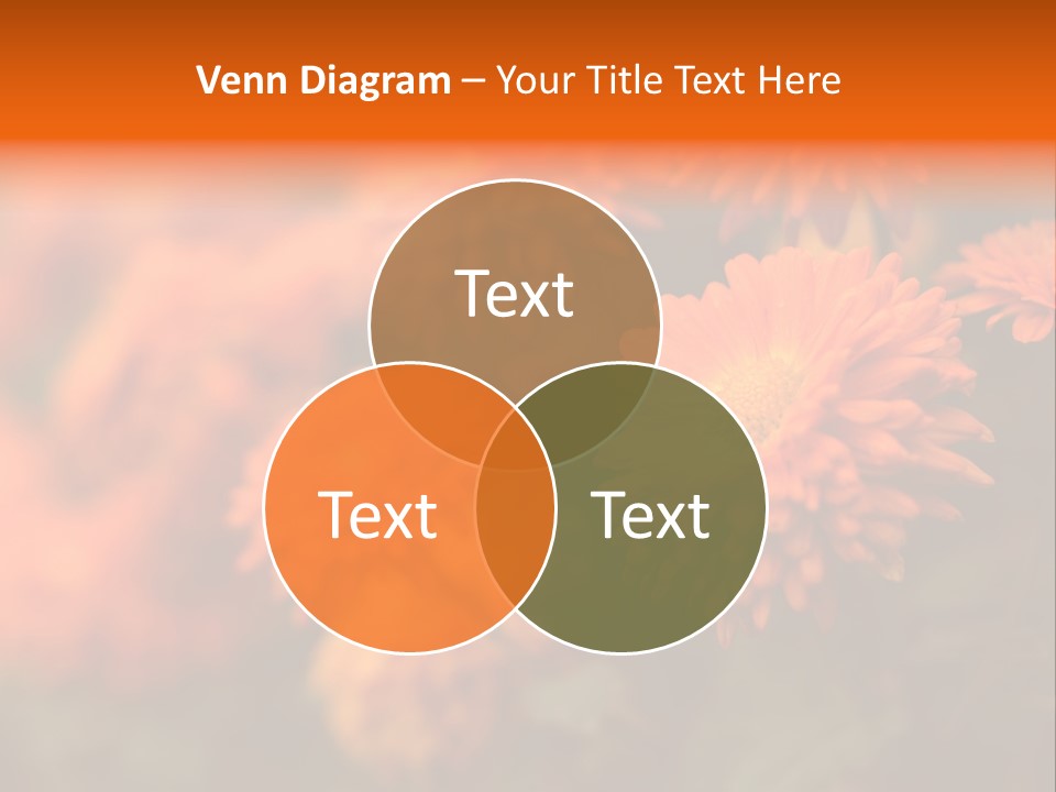 Plant Pattern Autumn PowerPoint Template
