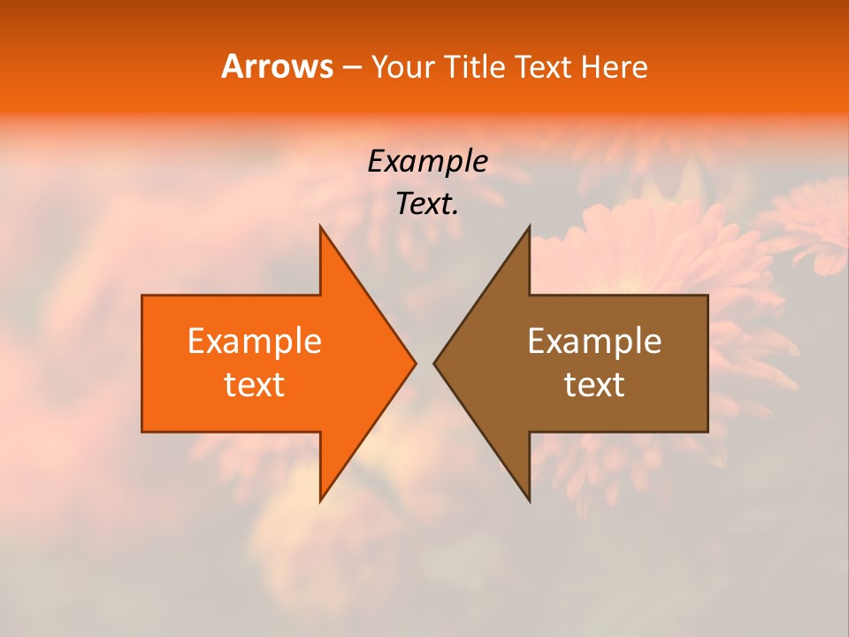 Plant Pattern Autumn PowerPoint Template