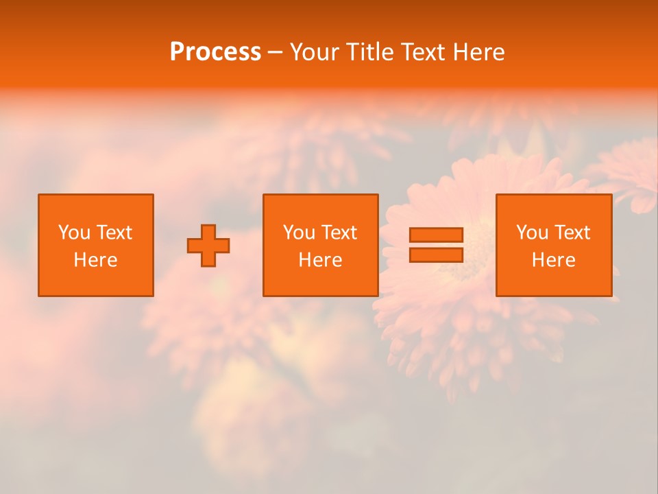 Plant Pattern Autumn PowerPoint Template