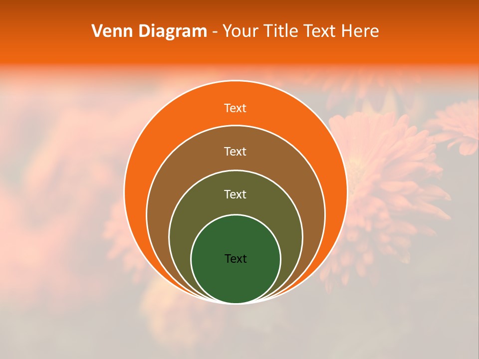 Plant Pattern Autumn PowerPoint Template
