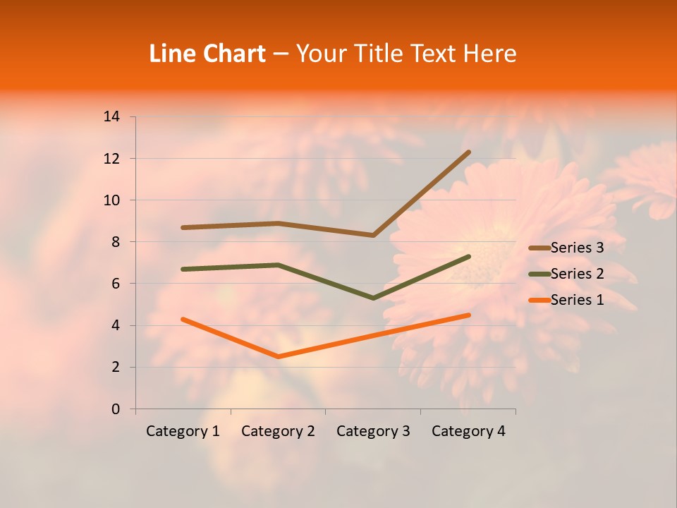 Plant Pattern Autumn PowerPoint Template