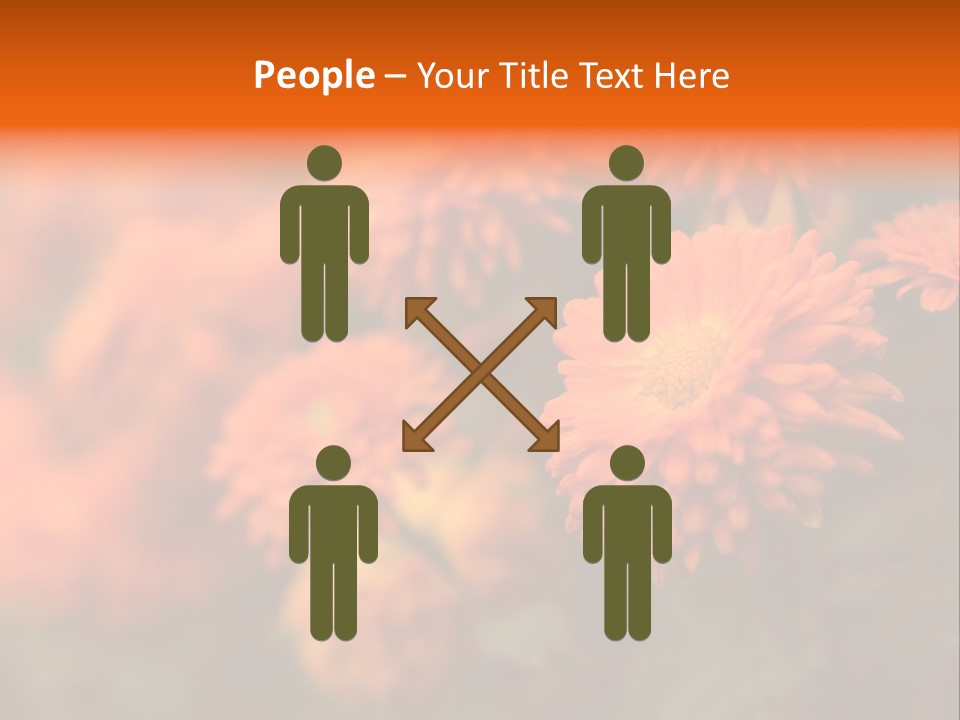 Plant Pattern Autumn PowerPoint Template