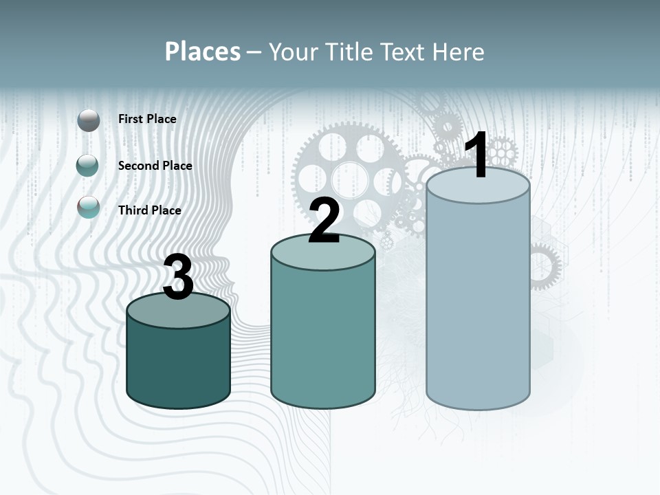 Computation Light Logic PowerPoint Template