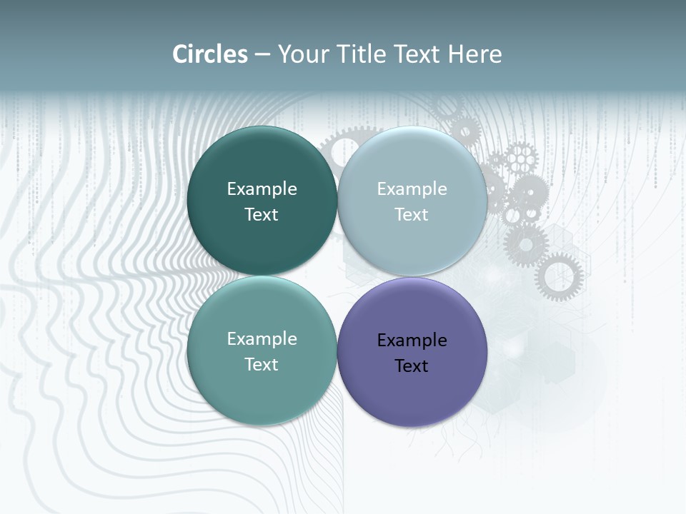 Computation Light Logic PowerPoint Template