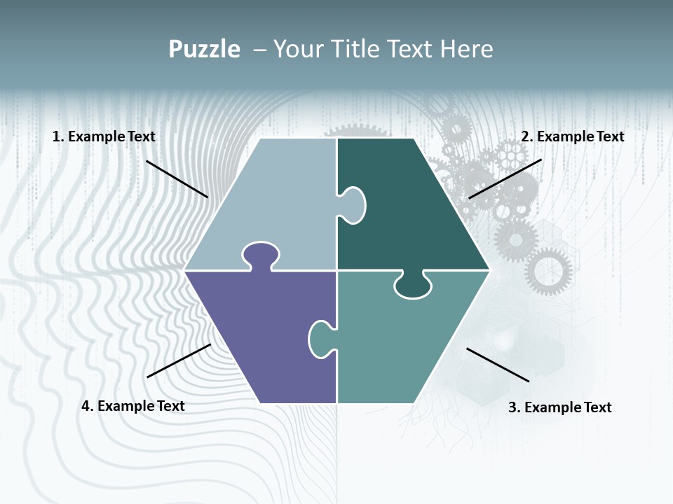 Computation Light Logic PowerPoint Template