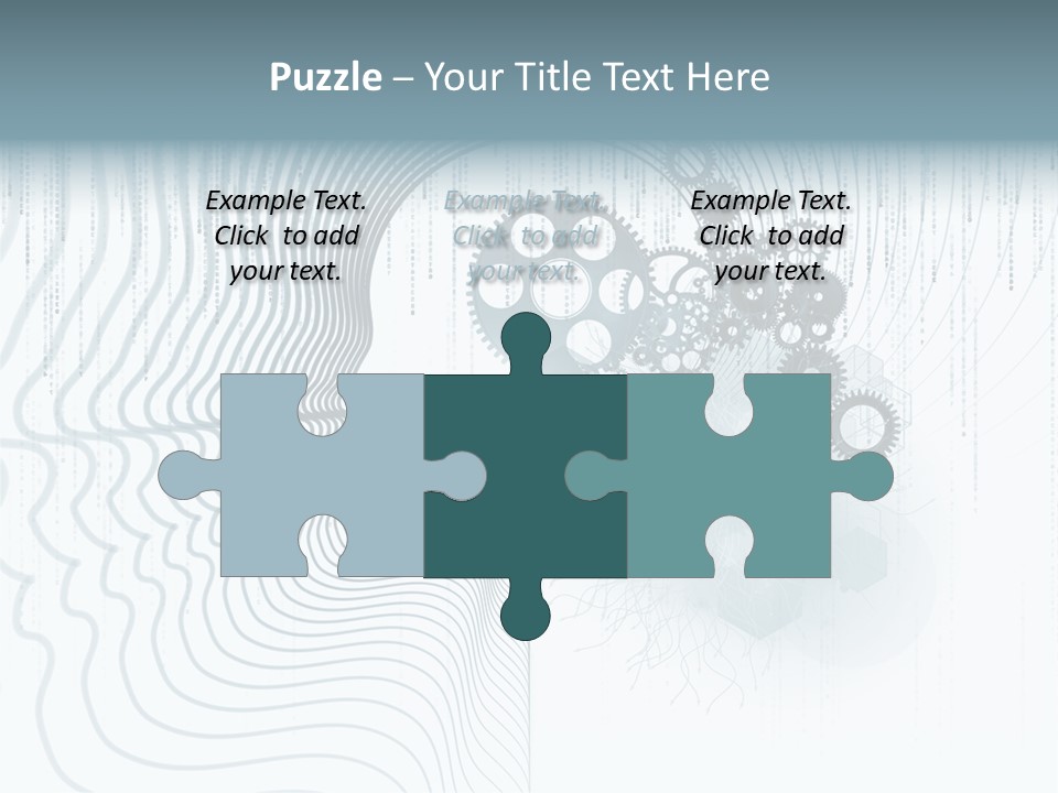 Computation Light Logic PowerPoint Template