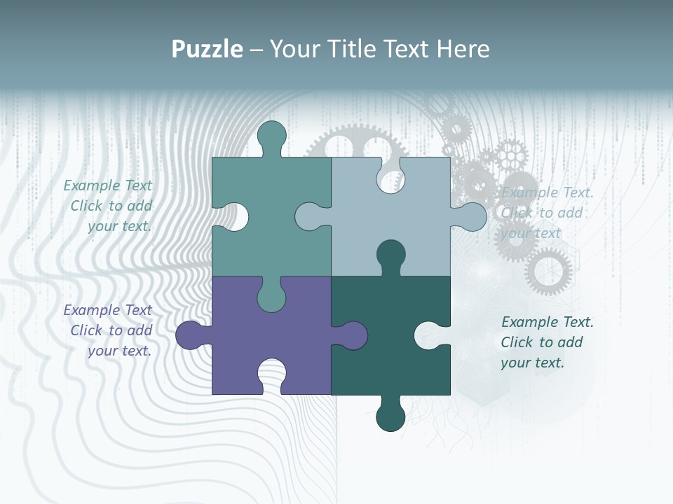 Computation Light Logic PowerPoint Template