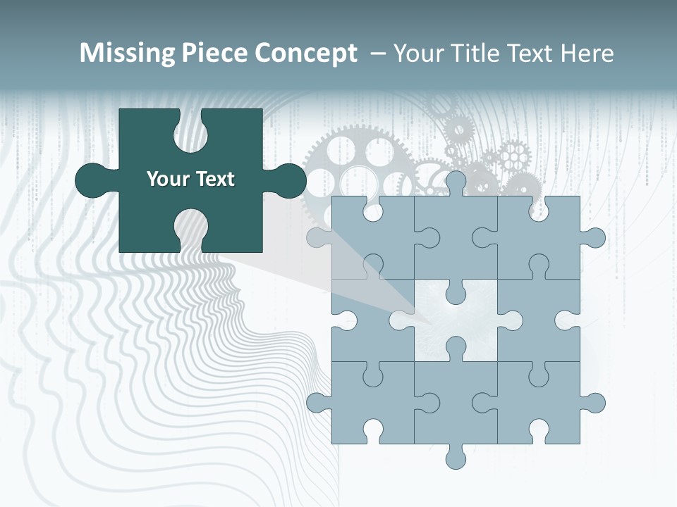 Computation Light Logic PowerPoint Template