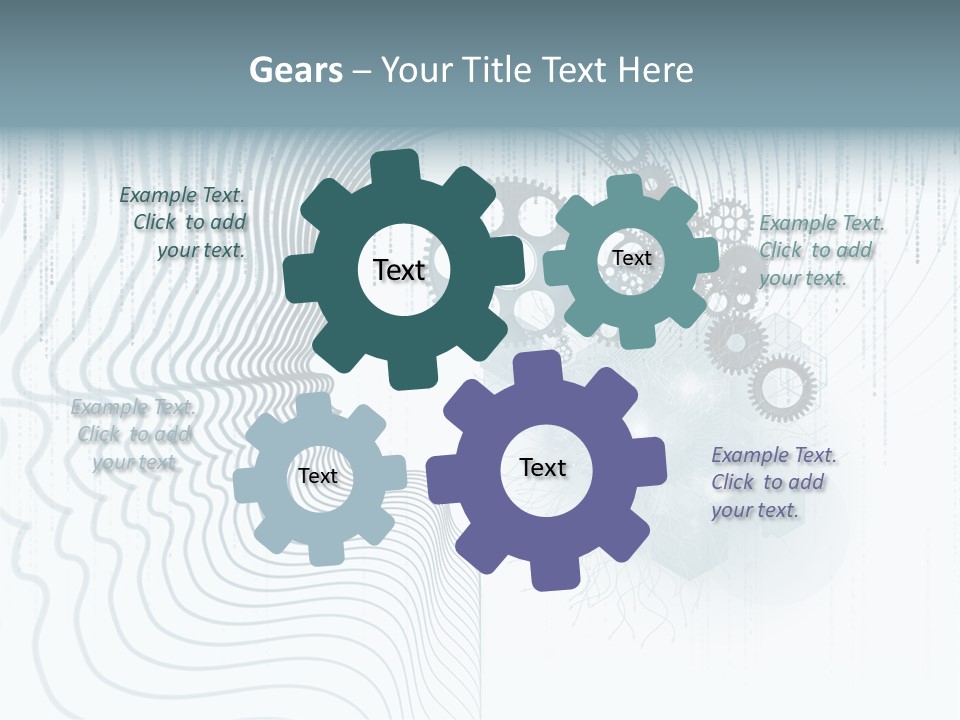 Computation Light Logic PowerPoint Template