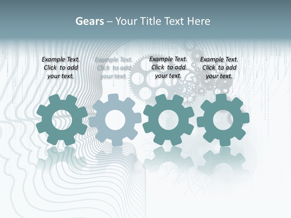 Computation Light Logic PowerPoint Template