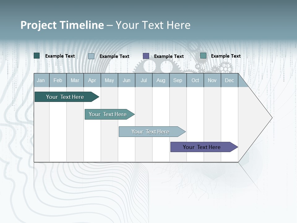 Computation Light Logic PowerPoint Template