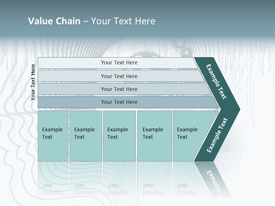 Computation Light Logic PowerPoint Template