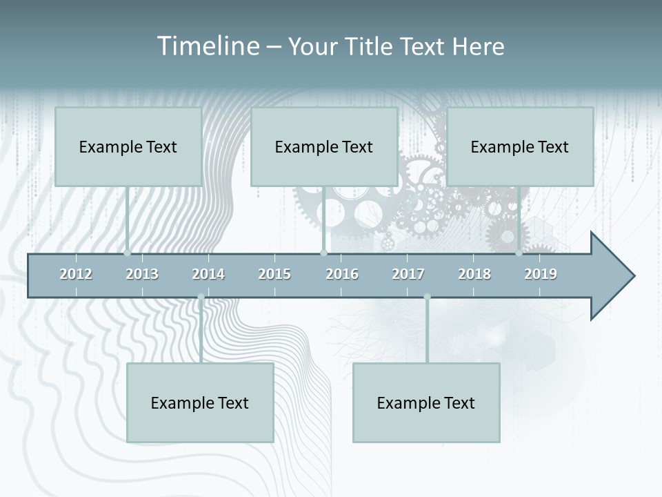 Computation Light Logic PowerPoint Template