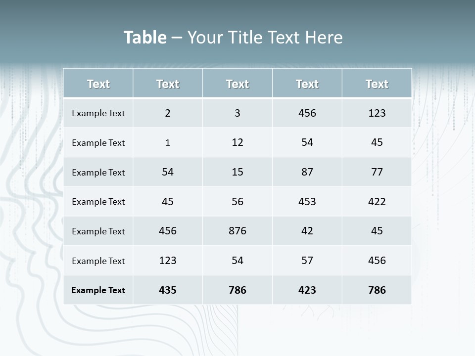 Computation Light Logic PowerPoint Template
