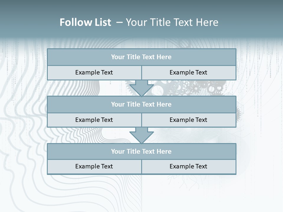 Computation Light Logic PowerPoint Template