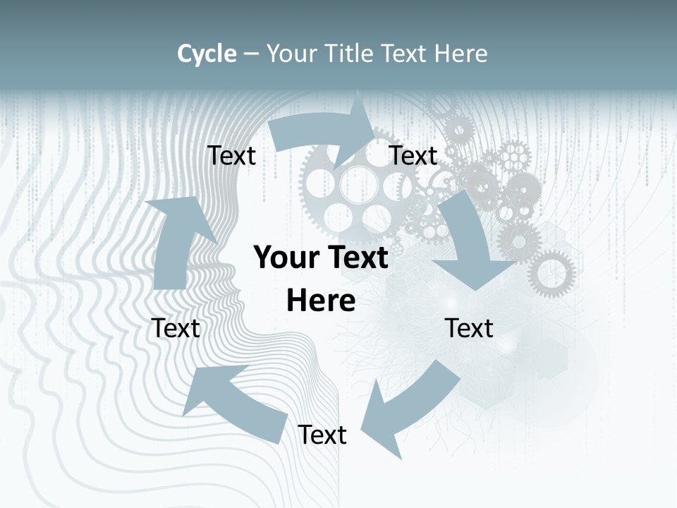 Computation Light Logic PowerPoint Template