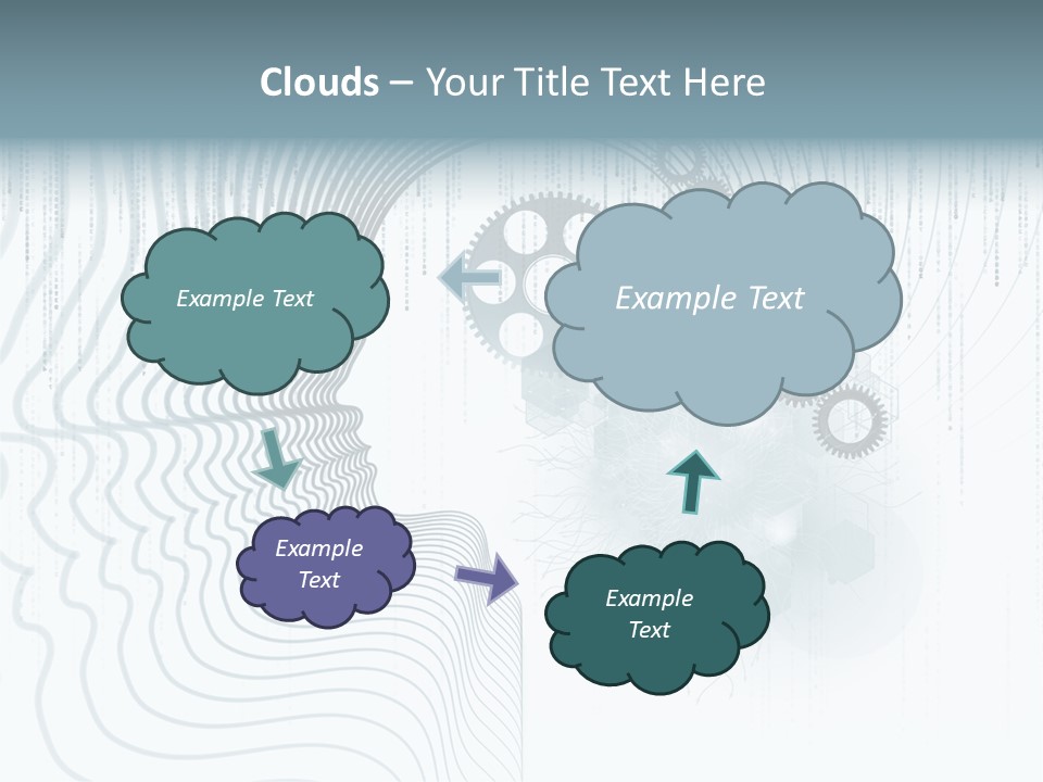 Computation Light Logic PowerPoint Template