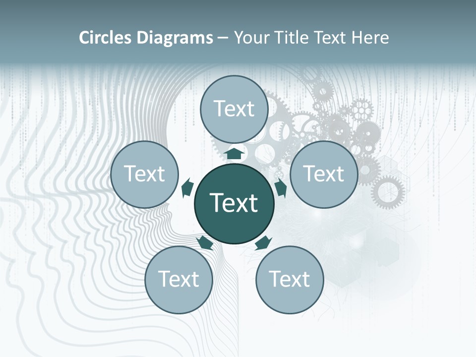 Computation Light Logic PowerPoint Template