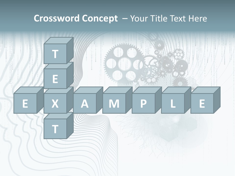 Computation Light Logic PowerPoint Template