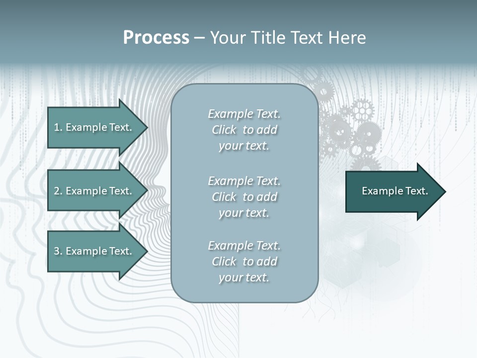 Computation Light Logic PowerPoint Template
