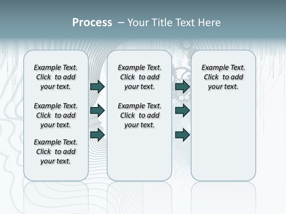 Computation Light Logic PowerPoint Template