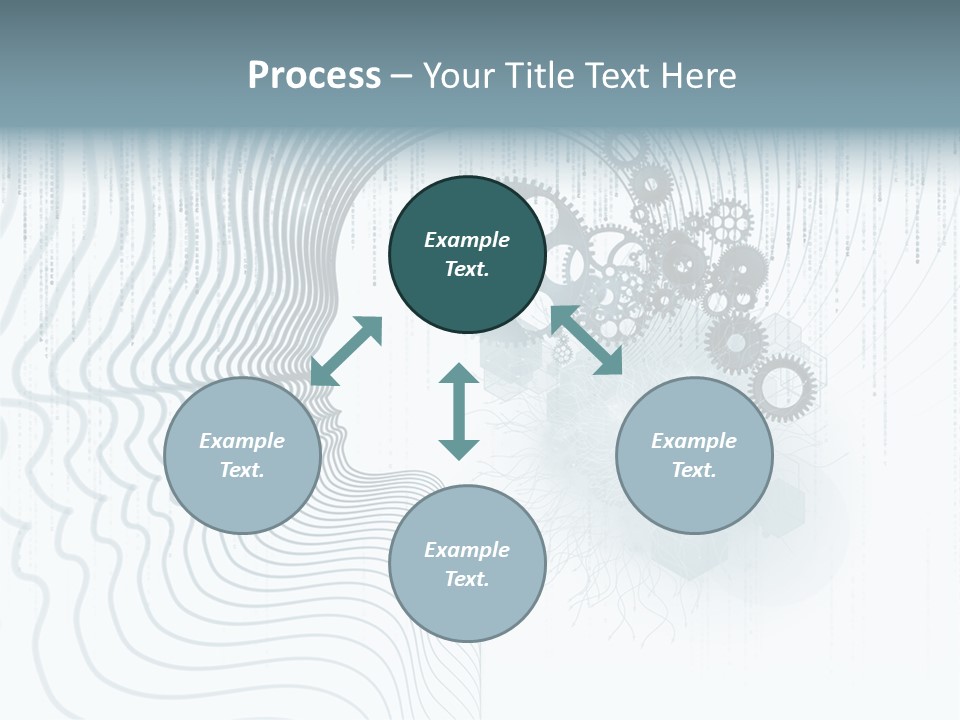 Computation Light Logic PowerPoint Template