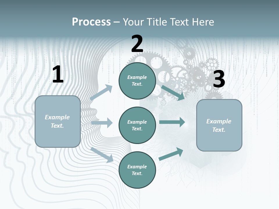 Computation Light Logic PowerPoint Template