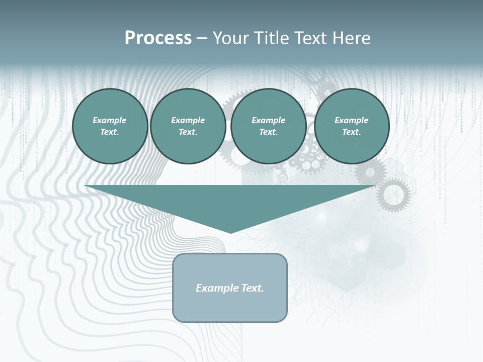 Computation Light Logic PowerPoint Template