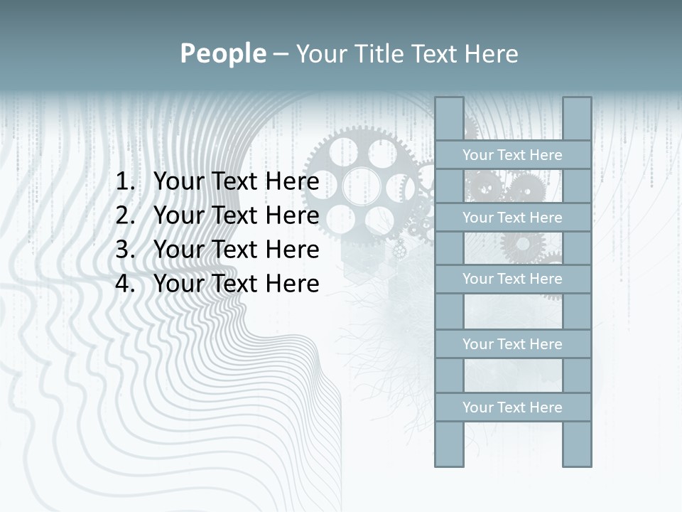 Computation Light Logic PowerPoint Template