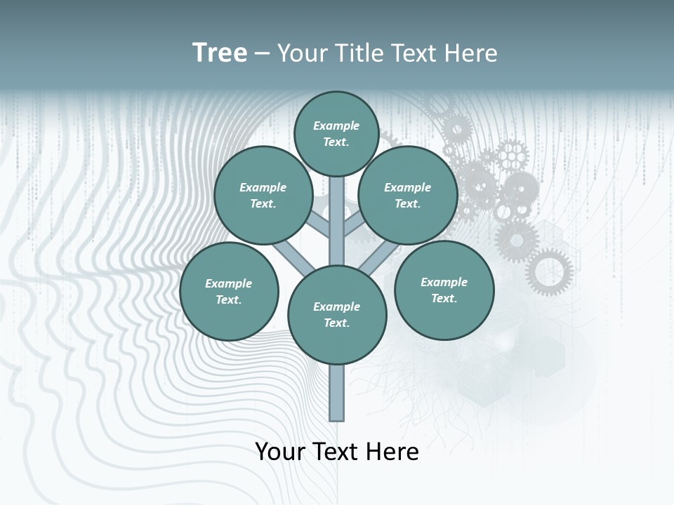 Computation Light Logic PowerPoint Template
