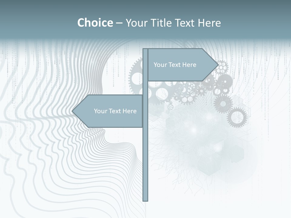 Computation Light Logic PowerPoint Template
