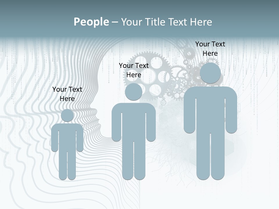 Computation Light Logic PowerPoint Template