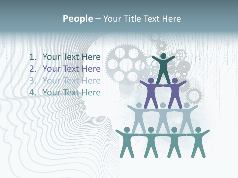 Computation Light Logic PowerPoint Template