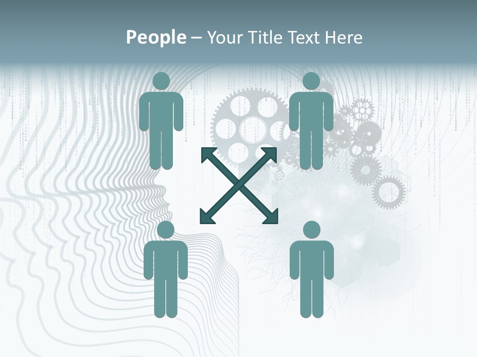 Computation Light Logic PowerPoint Template